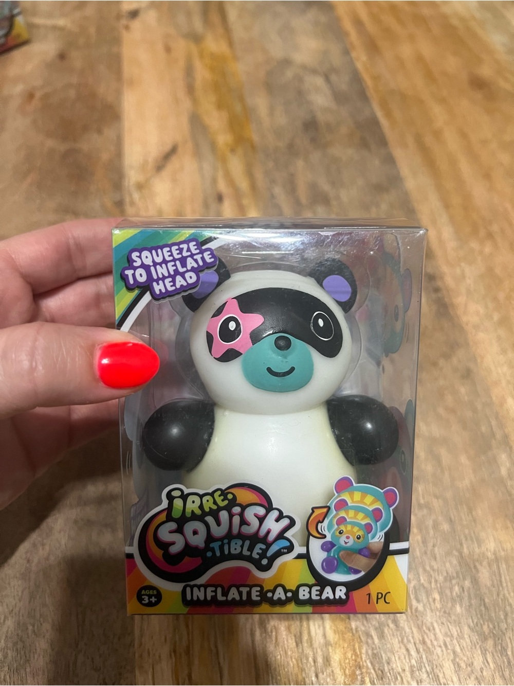 Irre-squish-tible! Inflate-A-Bear